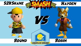 SocaSmash 66 64 Singles: S2KShane (Ness) vs Hayden (Fox) Round Robin