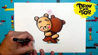 #DrawWithRob 143 A Bear Hug