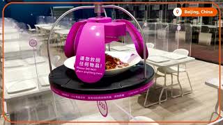 Food served up robotically at Beijing Olympics