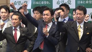 希望の党が両院議員総会を開催　共同代表を選出