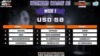 BO6 | Weekend Wager 8s | Week 1 | Team 1 vs Team 3 | COD BO6