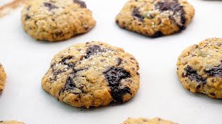 Multigrain Dark Chocolate Cookies Recipe