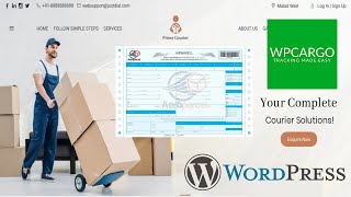 How to create a courier website with tracking using WordPress in 2024 using ChatGPT|Free