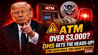 ATM Withdrawals Over $3,000 Now Alert DHS — The Cash Rule Nobody Told You (2026)