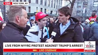 Trumpists brutally trolled at pathetic, flaccid protest