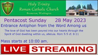 Pentecost Sunday 28 May 2023