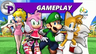 Mario & Sonic Rio 2016 (Wii U) - Rugby Sevens [GAMEPLAY] [60FPS]