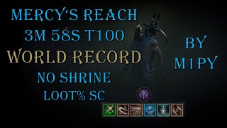 [WR] FASTEST T100 Mercy's Reach EVER?! Sub 4min Loot% - Diablo 4 TB Rogue Cold Barber Surprise