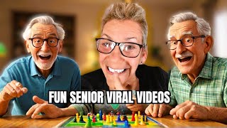 Elderly's Epic Game Bash: Viral Fun Unleashed