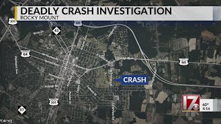 Deadly crash investigation in Rocky Mount