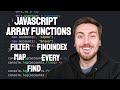 JavaScript Array Methods | Find, FindIndex, Filter, Map, Every | Software Development Tutorial