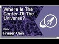 Where Is the Center of the Universe?