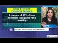 explained how the gst council works u0026 decides on rate cuts