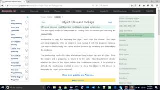 Difference between readObject and readResolve in Java serialization. | javapedia.net