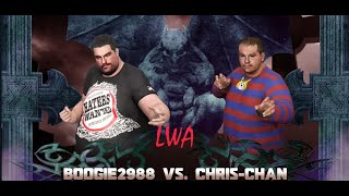 Boogie2988 VS Chris Chan Presented By the Lolcow Wrestling Alliance!