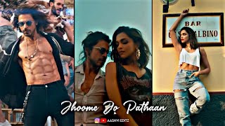 🌹SHAHRUKH KHAN SONG Status |😈 Jhoome Jo Pathaan Arijit Singh Song Status #pathan #shorts