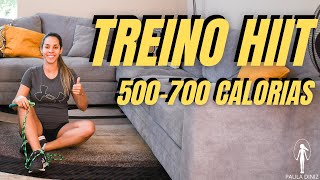 TREINO HIIT PARA PERDER GORDURA - QUEIME DE 500 A 700 CALORIAS PULANDO CORDA