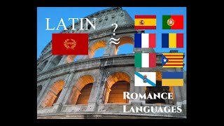 How Similar are Latin and the Romance Languages?