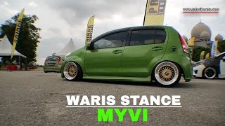 Waris Stance Kartel Perodua Myvi  | PACG 2016