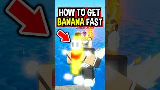 How To Get SECRET BANANA FAST in Roblox Fisch..