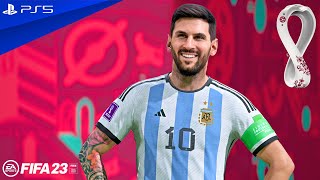 FIFA 23 - Argentina v Croatia - World Cup 2022 Semi Finals Match | PS5™ [4K60]