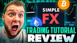 SimpleFX Beginners Trading Tutorial Review | Trade Bitcoin, Tesla \u0026 More!!!