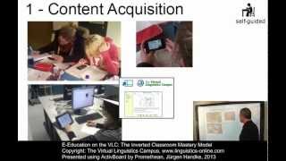 E-Education on the VLC: The Inverted Classroom Mastery Model