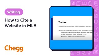 How to Cite a Website in MLA | Chegg