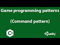 Command Pattern in C# unity