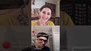 Ali sethi talking about Arijit Singh on Instagram Live