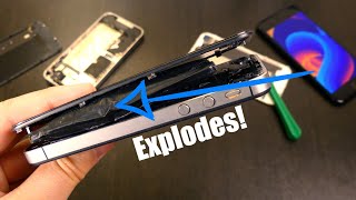 Swelling iPhone 4S Battery About To EXPLODE!