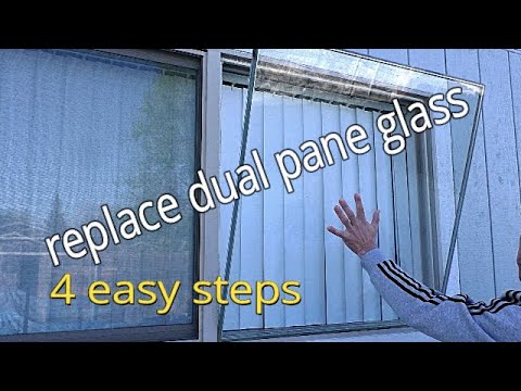 How To Replace Broken Window Glass Double Pane : Replacing Fixing And ...