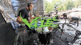 Vile - Severed - Live drumcam @Obscene Extreme 2024