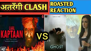 Ghost vs Laal kaptaan CLASH  II Roasted Reaction by Review Brothers