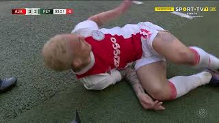 Antony Time Wasting Tactics & Getting A Red Card in the De Klassieker 🤓😉😯😎 | Ajax vs Feyenoord