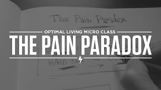 Micro Class: The Pain Paradox