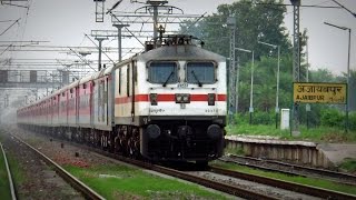 Ferocious WAP4 110Kmph v/s Whining WAP7 130Kmph !!