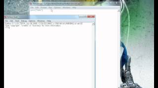 Python Tutorial 1: Hello World!