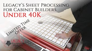 Legacy's Sheet Processing Solution for Cabinet Builders