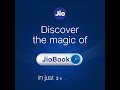 discover the magic of jiobook in just 24 hours 😍