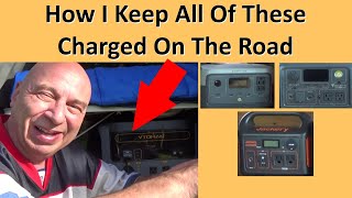 Best ways to recharge a portable power station for vanlife/camping (Solar generators)