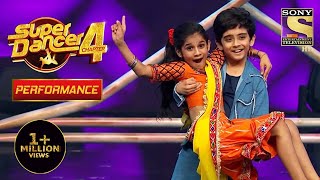Sanchit और Anshika बने छोटे Basanti और Veeru | Super Dancer 4 | सुपर डांसर 4