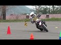 220424 長野モトジムカーナ練習会 kaneto セロー dry