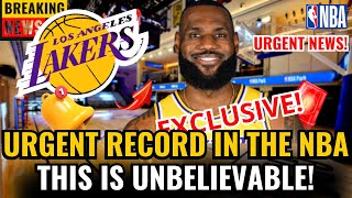 🚨OH MY GOD! ✅ BREAKING NBA RECORD CAN CELEBRATE Lakers News LOS ANGELES LAKERS NEWS