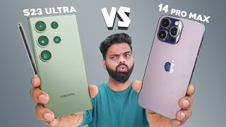 The Epic Battle: Samsung Galaxy S23 Ultra vs iPhone 14 Pro MAX