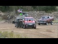 tim carda and pulling for autism at carda pull in mora mn