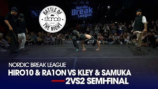 Hiro10 \u0026 Ra1on vs Kley \u0026 Samuka [2vs2 Top 4] //  Nordic Break League 2024 x Stance