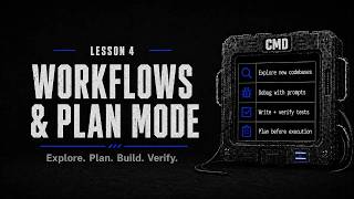 4. Best Practices: Common Workflows and Plan mode