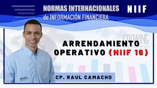 🔎ARRENDAMIENTO OPERATIVO (NIIF 16)📕