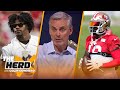 Ravens, 49ers highlight Colin's UPDATED 2022 regular season predictions | NFL | THE HERD